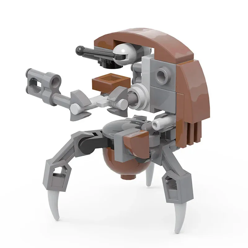 Space Wars Destroyer Droid Droideka Building Blocks Sets Droideka The Clone Robot Creative Building Blocks for Kids Gift