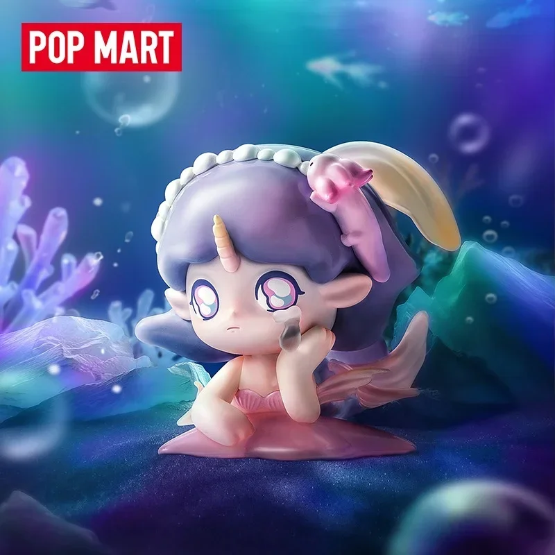 Pop Mart-Boîte ennemi de la série Azura Spring Nette, sac Guess, boîte mystère, jouets beurre mignon, figurine d'anime, ornements de bureau, collection