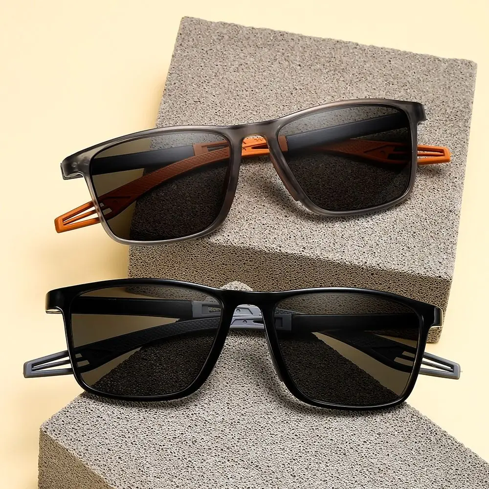 

Photochromic Anti-Blue Light Reading Glasses Eye Protection Ultralight Square Eyeglasses Blue Ray Blocking Sports