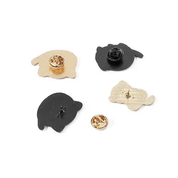 件裝卡通老虎胸針,可愛搞怪笑臉,背面造型琺瑯金屬徽章,可作背包或服裝配件。 8 最佳銷售 老虎胸針 - №8