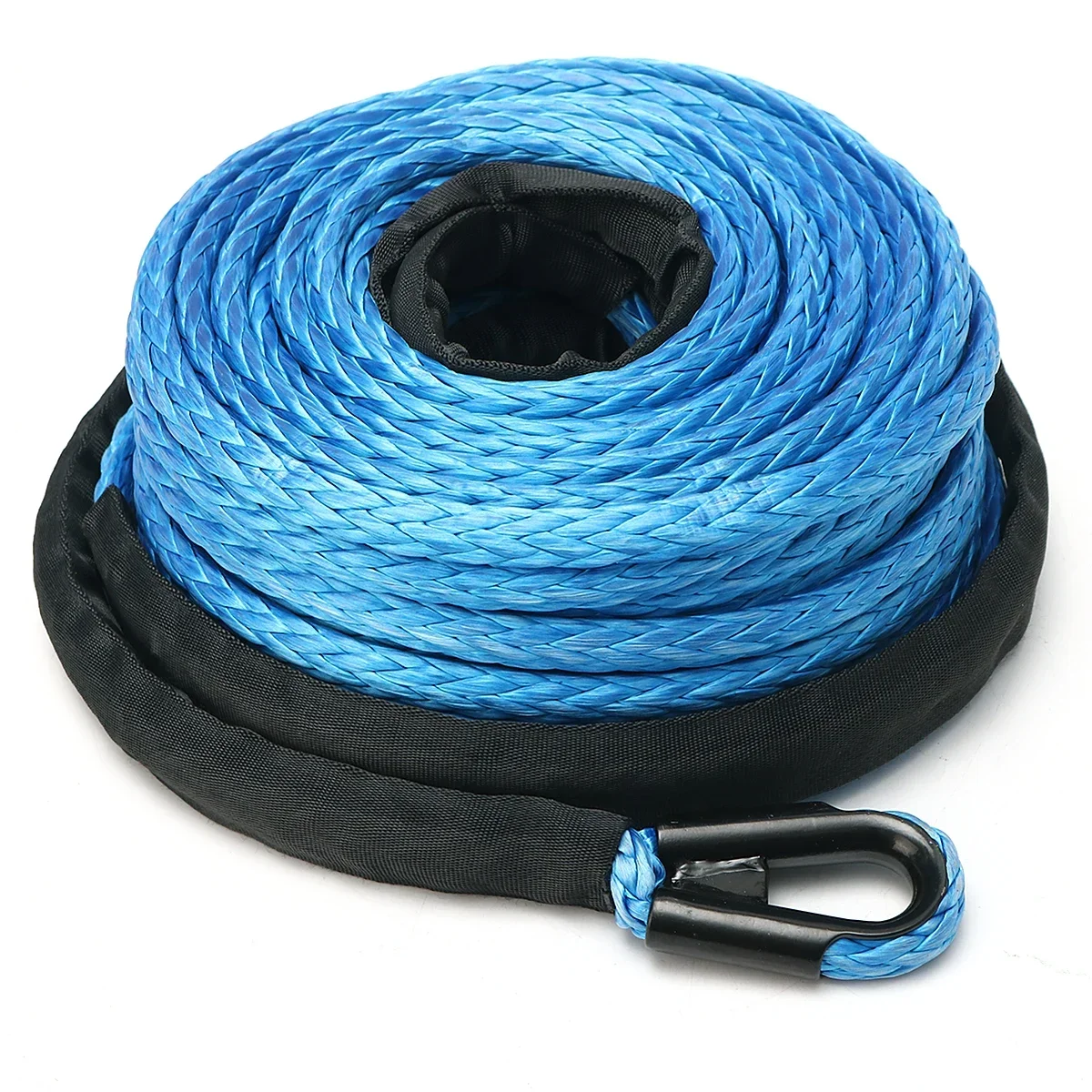 

with Aluminum Hawse Fairlead ATV Winch Kit Blue Synthetic Winch Rope 10mm x 30m