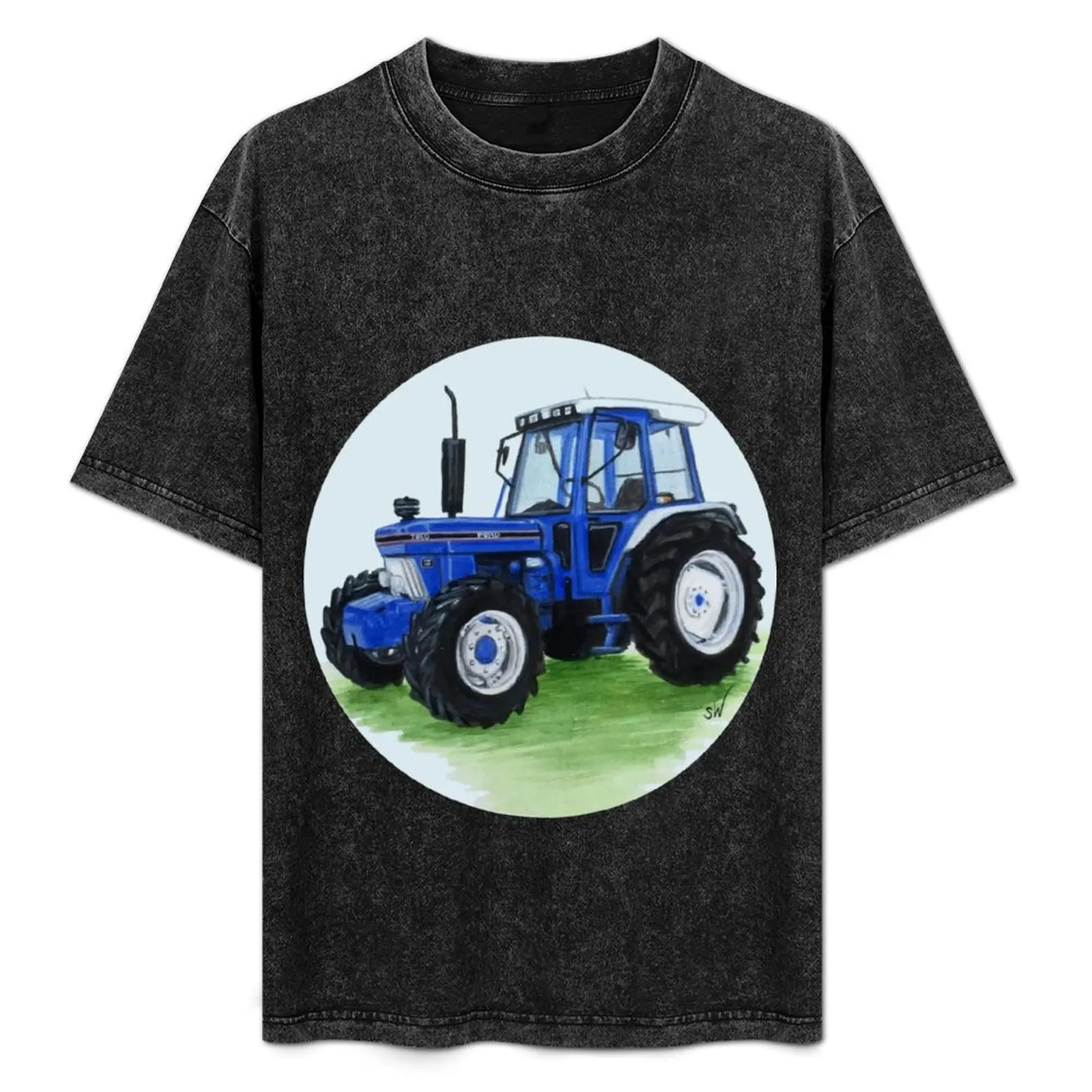 

Blue Classic Tractor T-Shirt Performance Dry Fit T-Shirt