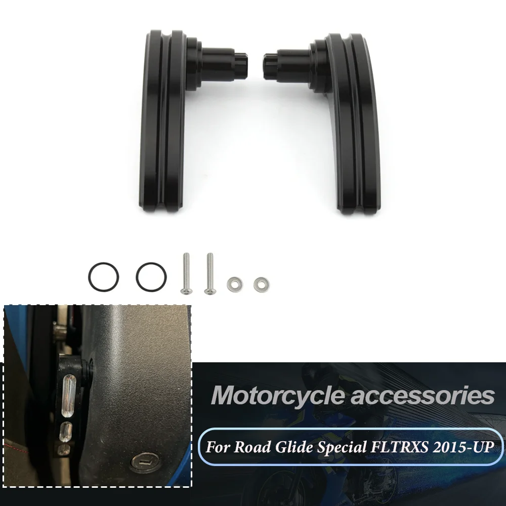 For Harley Touring Street Glide Electra Glide Road King Road Glide Ultra Limited 2014-2025 Saddlebag Latch Kit Saddle Bag Lifter
