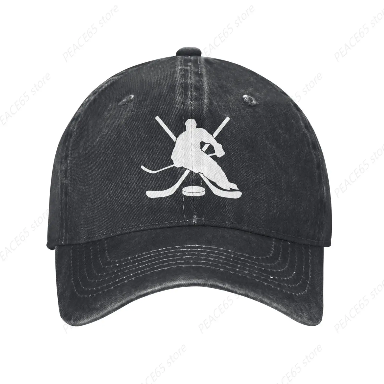 Sports Lover s Vintage Trucker Dad Hat Hockey Player Cap Cowboy Hat Men Women University Print Baseball Caps