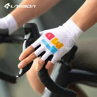 LAMEDA nuevos guantes de ciclismo de medio dedo para hombres y mujeres, equipo de ciclismo para bicicletas de carretera que absorbe los golpes y al desgaste