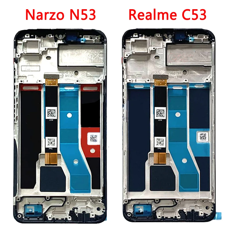 Écran tactile LCD de remplacement, 6.74 pouces, pour Oppo Realme Narzo N53 RMXino 61