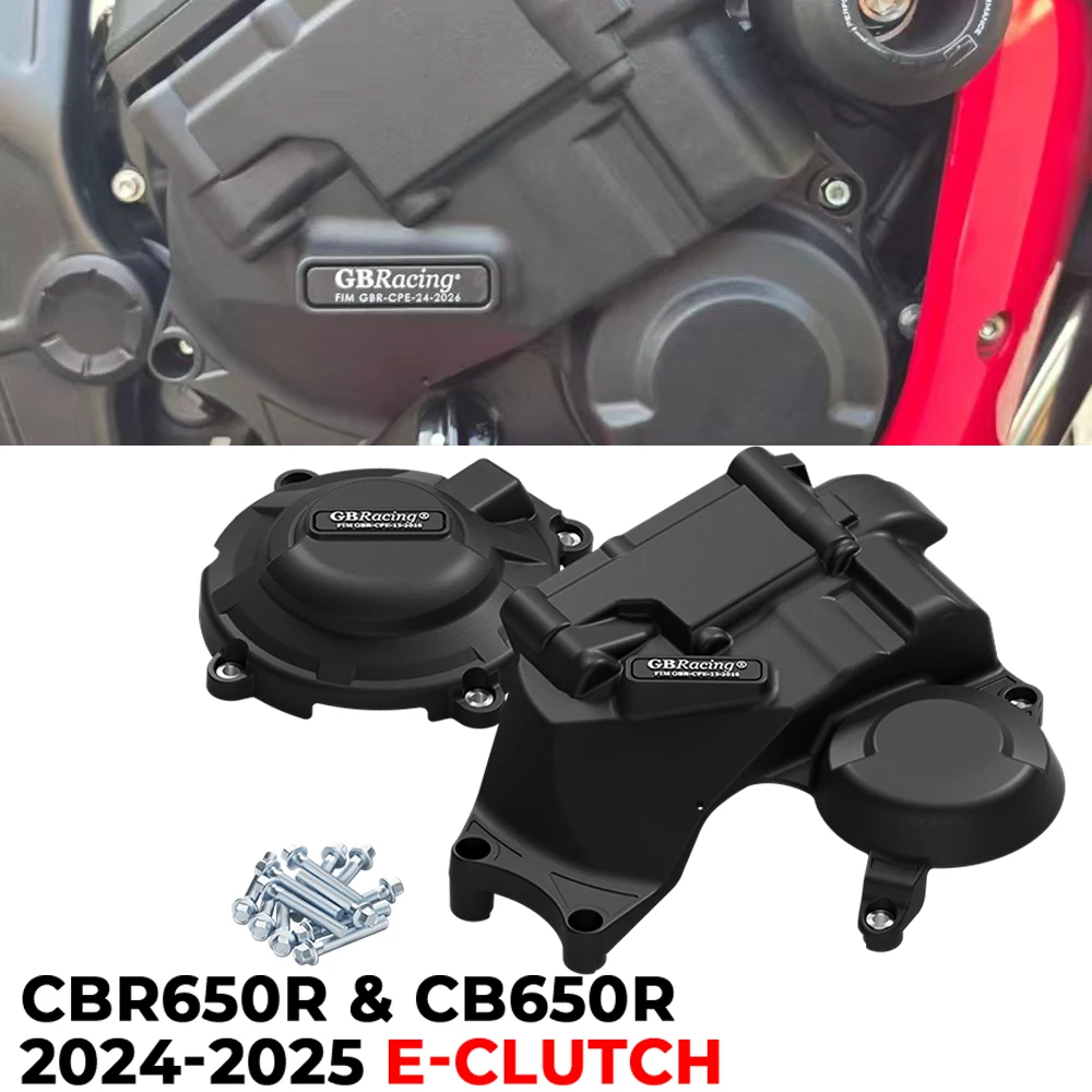 

Комплект вторичных крышек GBRacing для HONDA CBR650R и CB650R (2021-2025, вторичная крышка двигателя с электронным сцеплением 2024-2025)