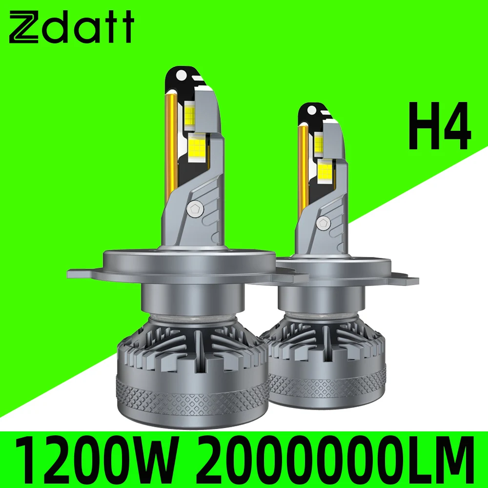 

Super Bright Led Headlight H7 H4 H11 High Power 1200W Canbus 2000000LM Led Lights For Car Headlamp Bulb H1 H8 H9 9005 9006 12V