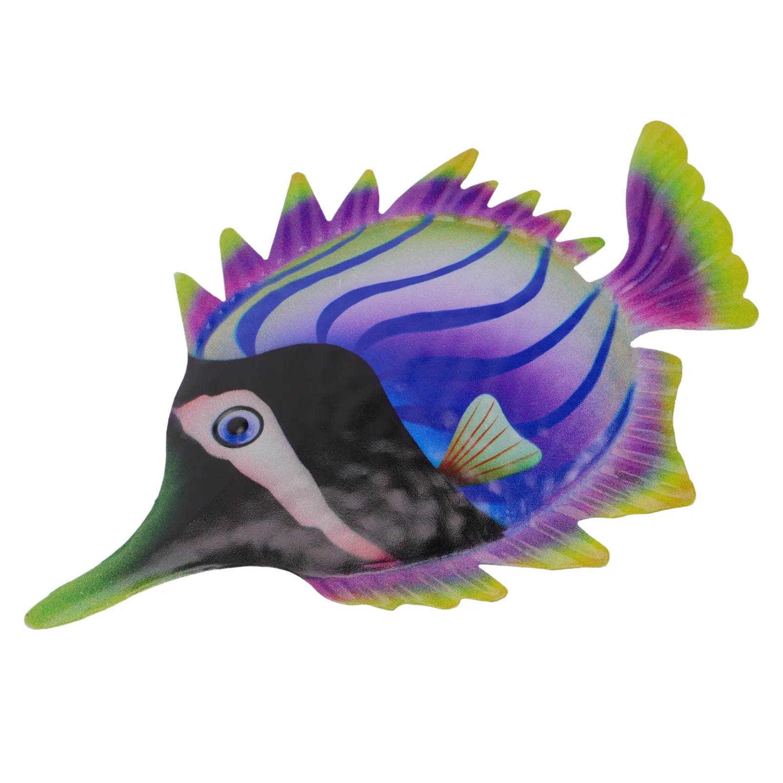 1Pcs Fish Wall Pendant Iron Fish Hanging Decor Indoor Outdoor Wall Art Decorative Home Ornament Indoor Pendent