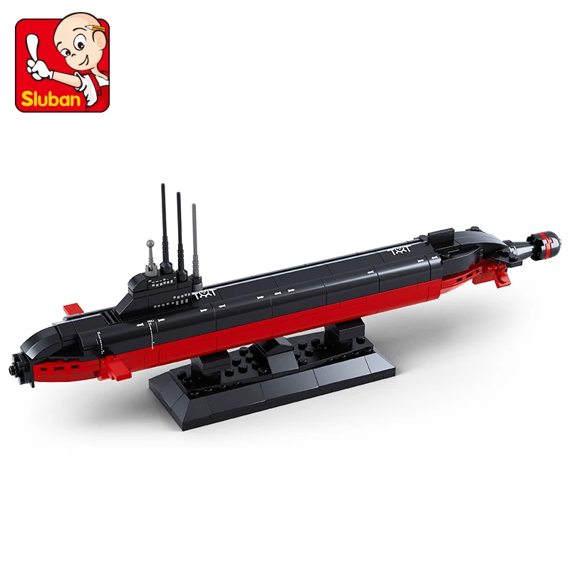 

Sluban Building Block Toys Nuclear Submarine 193PCS Model Bricks B0391 Compatbile With Leading Brands Construction Kits