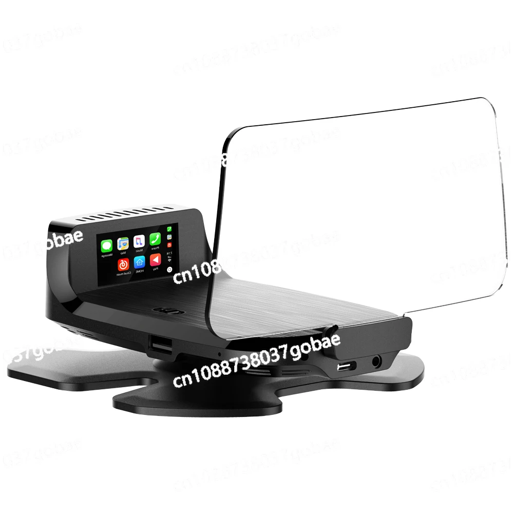Multifunctional intelligent HUD head-up display carplay Android auto car navigation screen projection and listening to music
