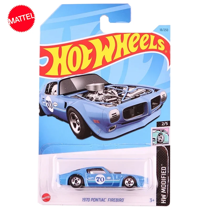 Original mattel heiße räder c4982 auto 1/64 legierung druckguss 1970 pontiac firebird hw fahrzeugs pielzeug für jungen sammlung kinder geschenk