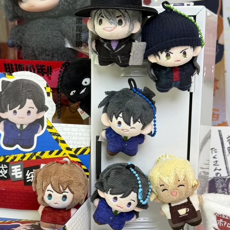 

In Stock Original Detective Conan 5cm Pocket Doll Series Blind Box Figure Pendant Rachel Moore Jimmy Kudo Magnetic Pendant Gift
