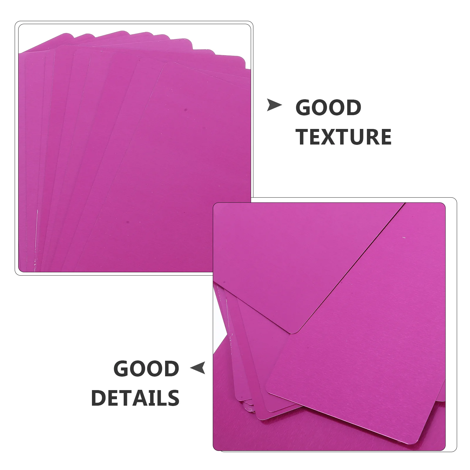 15 peças espaços em branco de cartão de visita de metal 0.5mm alumínio fino imprimível para gravura transferência de calor diy cartões de nome de sublimação em branco