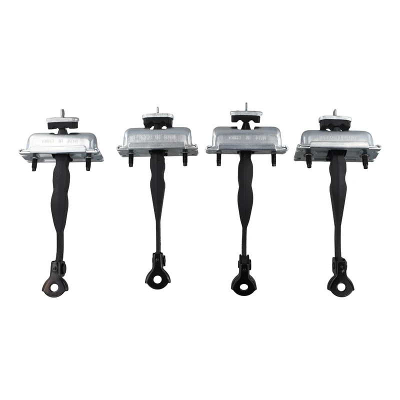 ●1Set/4pcs Front +Rear Door Check Strap Limit Rod Stop for Explorer/Police 2011-2018 BB5Z-7823552-A BB5Z-7827204-A