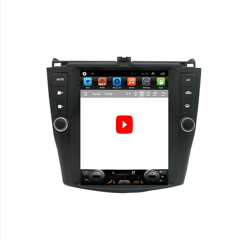 

10.4 inch Android 10.0 2+32G Quad Core Car Radio Stereo GPS Player For 2003 2004 2005 2006 2007 Honda Accord 7 4G DSP IPS