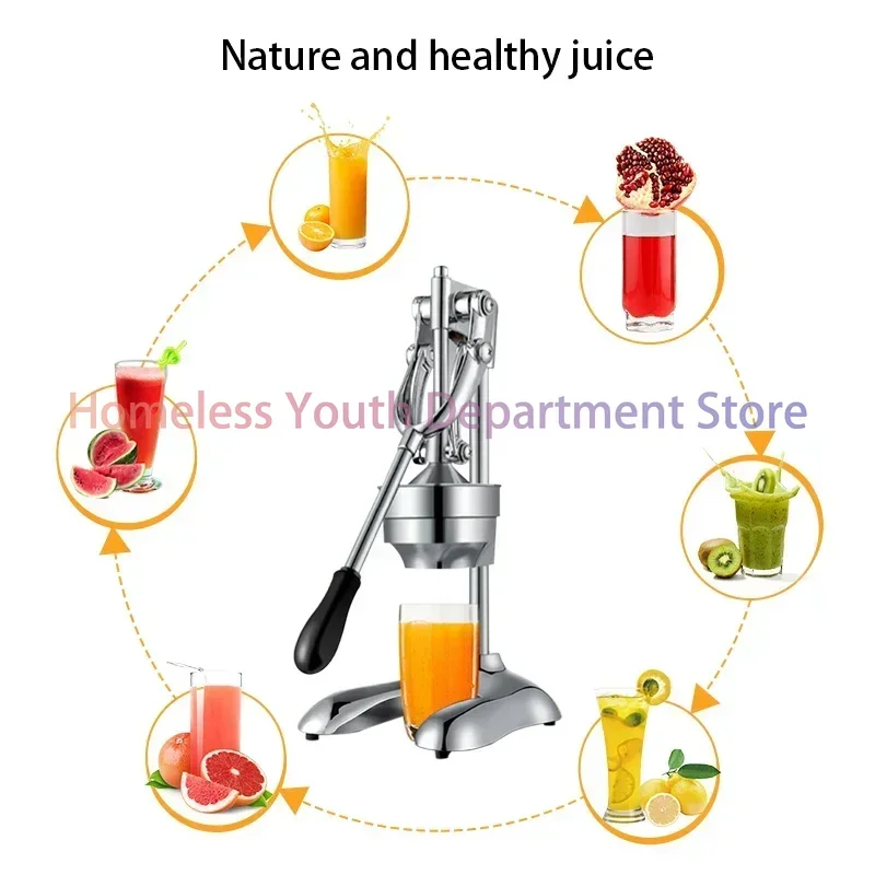 Fresh Orange Juicer Manual Pomegranate Grape Juicing Machine Lemon Squeezer Manual Fruits Pressing Machine