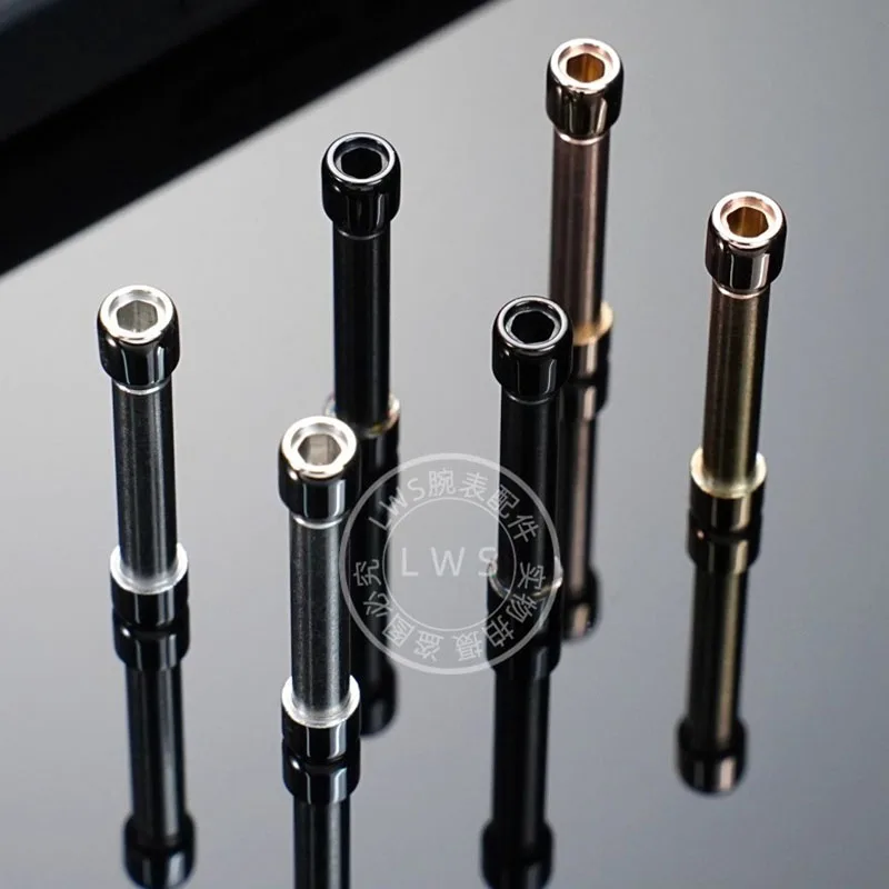 اتصال قضيب لساعة تيسو 1853 T141 T141.807 سلسلة سباق سدادات حماية الأذن قضيب ربط حزام مطاطي ساعة قضيب فضي أسود