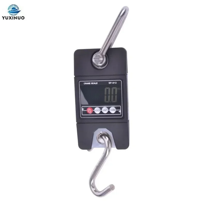 

SF-912 Mini LCD Digital Hanging Scale 300KG/0.1KG 300KG/100g Industrial Crane Scale Heavy Duty Hook Scales for Home Farm SF912