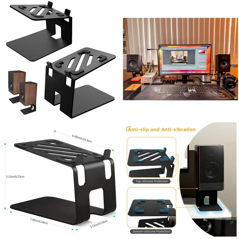 Nouveau support de bureau pour haut-parleur Edifier A80/ G2000/ S880MKII et Yamaha HS5