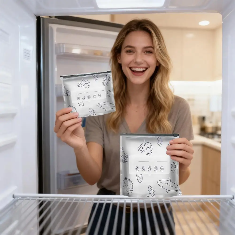 재사용 가능한 알루미늄 호일 백 식품 등급 밀봉 보관 백 과일용 재사용 가능한 알루미늄 호일 밀봉 백