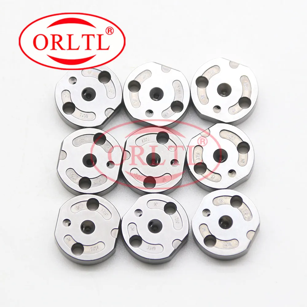 4PCS Diesel Injector Valve Plate 02# Orifice 095000-5220 095000-5223 095000-5224 23670-E0341 for HINO 700-SERIES FIAT Ducato
