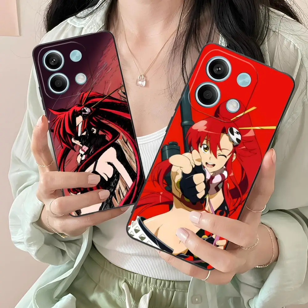 

Anime Yoko Littner Mobile Phone Case for Xiaomi Redmi 15 14 13 12 A5 3 2 1 C Plus 4G 5G Colorful Printing Cover Cover Luxury
