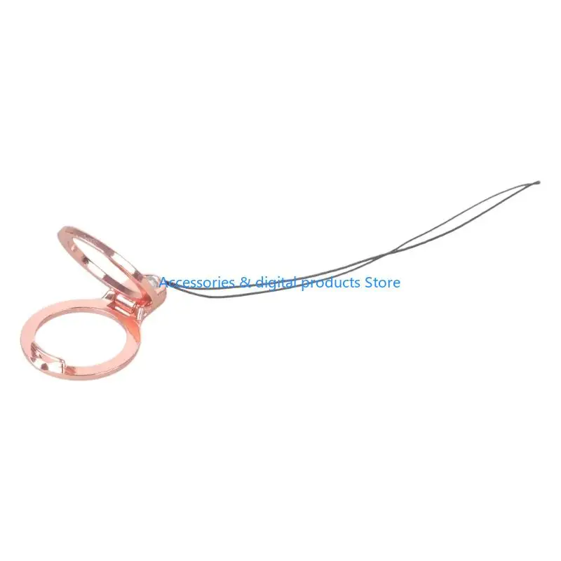 77JD Metal Rings  Lanyard Small Phone Rings  Holder 5mm for Enhances Phone Security