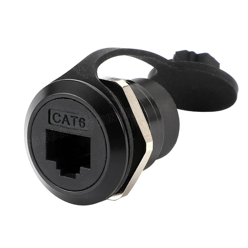 

Type C HDMI USB2.0 Hi-Speed Data CAT6 Data Interface Adapters Network RJ45 Circular Jack USB3.0 LC With Dust Cap IP67 Waterproof