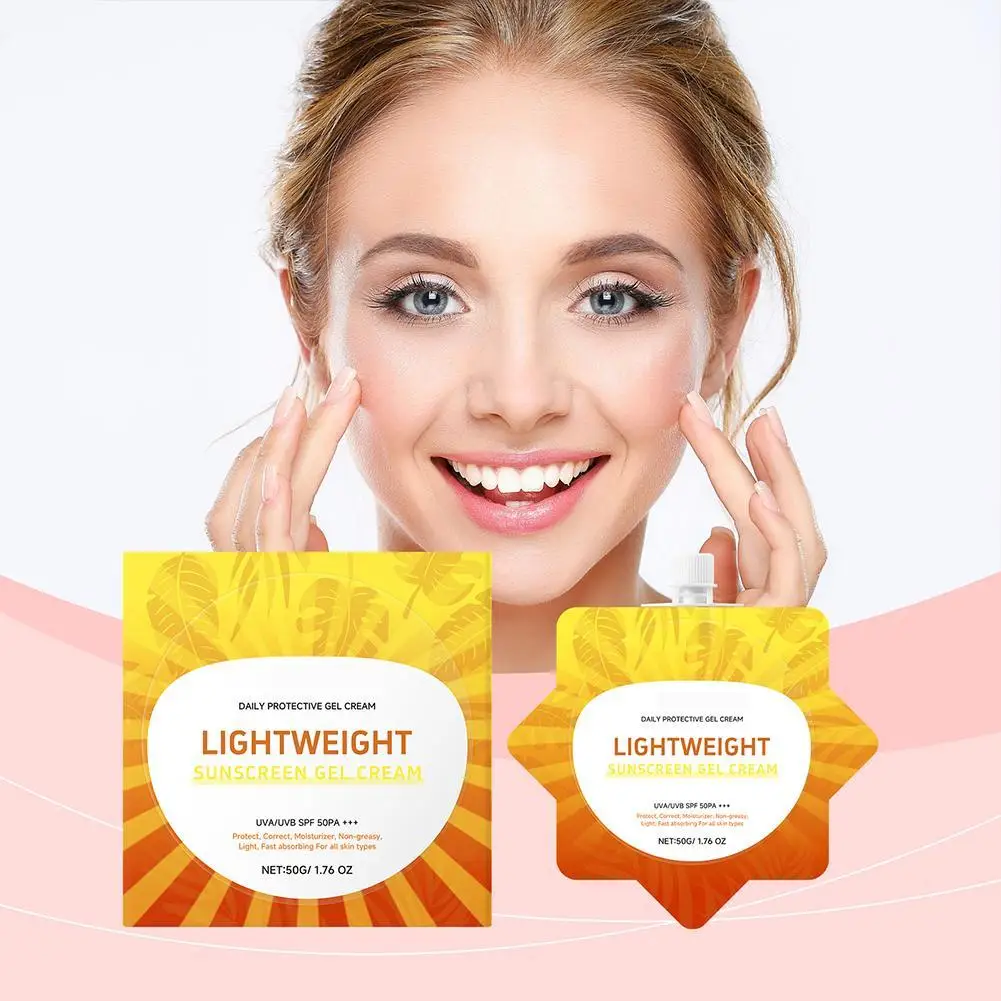 

Facial Body Sunscreen Whitening Sun Cream Sunblock Skin Protective Cream Anti-Aging Oil-control Moisturizing SPF50 Face Cream