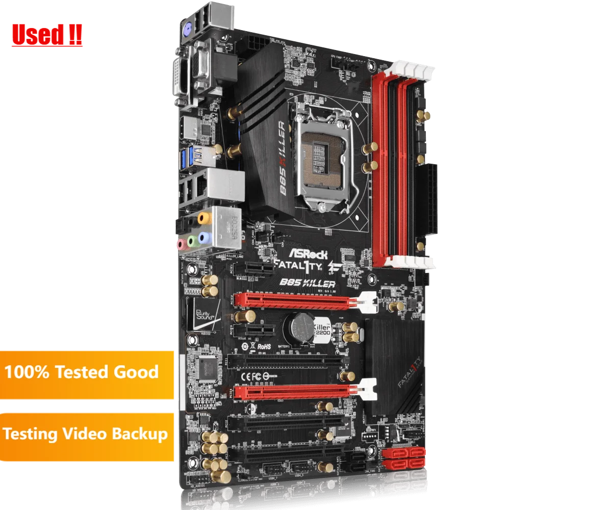 ASROCK B85 Killer LGA 1150 32bg USB 3.1  ATX Desktop motherboard