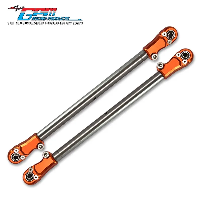 GPM Rear Axle Upper Tie Rod Stainless Steel With Aluminum Legs For  LOSI 1/6 SUPER BAJA REY LOS234003