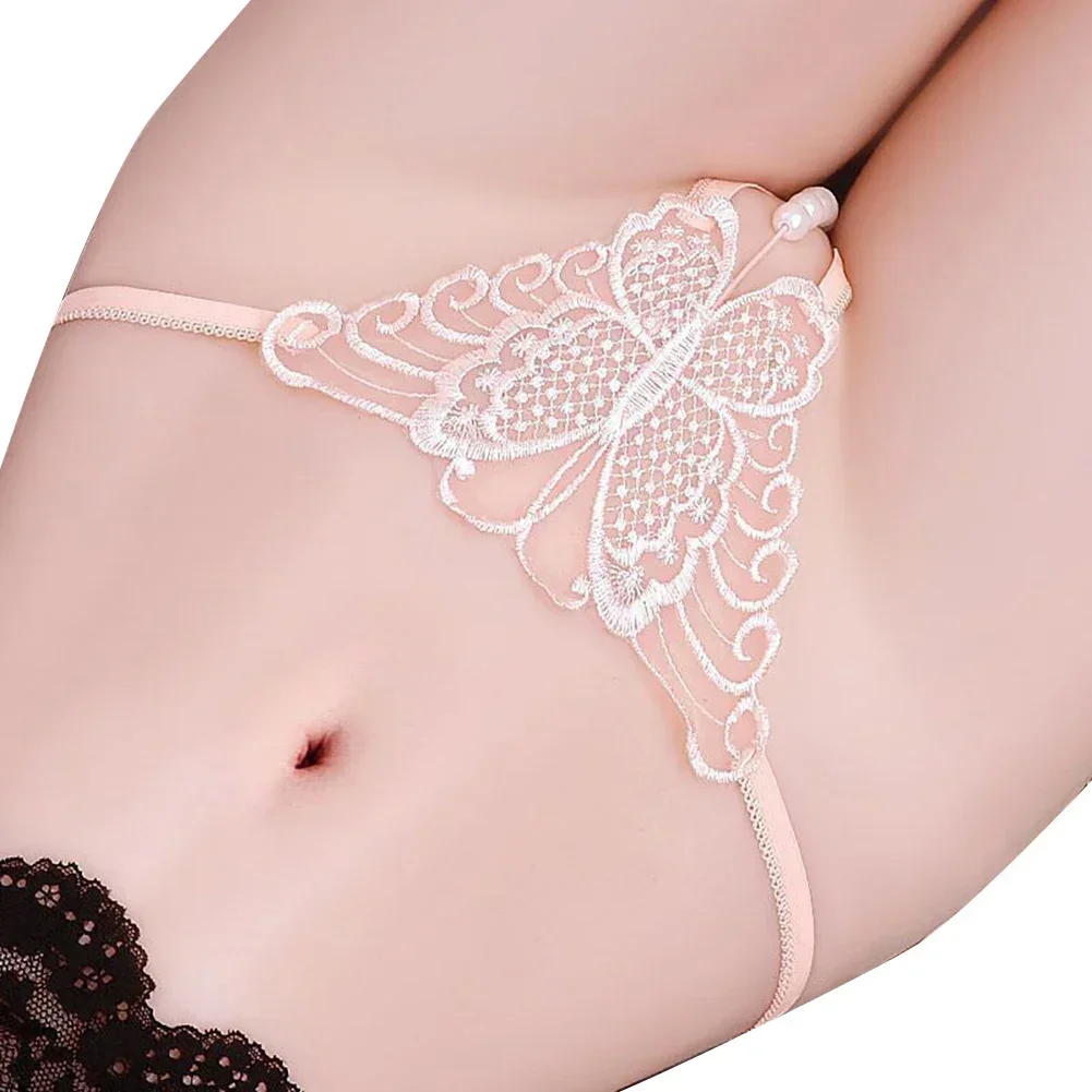 Daily Night Panties Thong Underwear Embroidery Lace Large-size Pure Lust Seamless Sexy Thin Women's Female