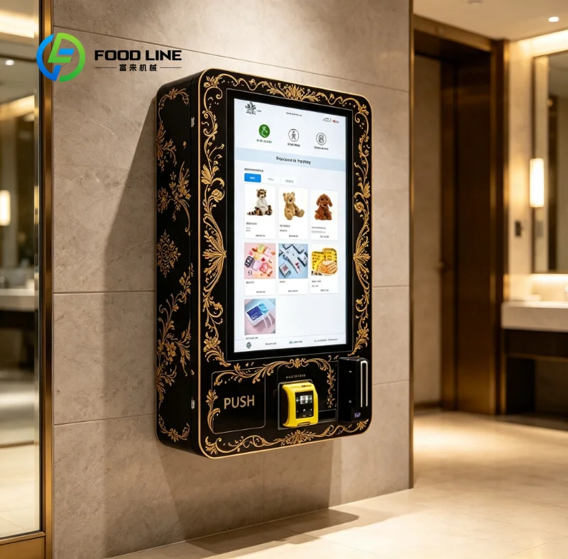 24H Online Self-Service Vending Device, Touch Screen Tobacco Cigar & Fragrance Vending Machine with Age Check