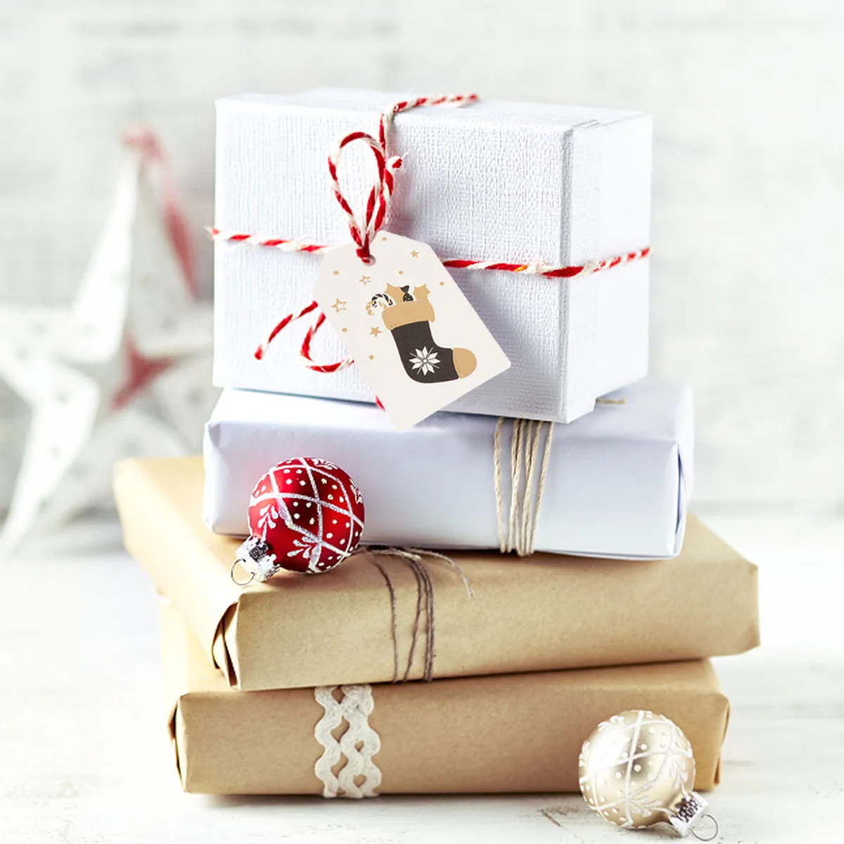 علامة عيد الميلاد المرجعية بطاقة عيد الميلاد DIY. علامة عيد الميلاد الصغيرة