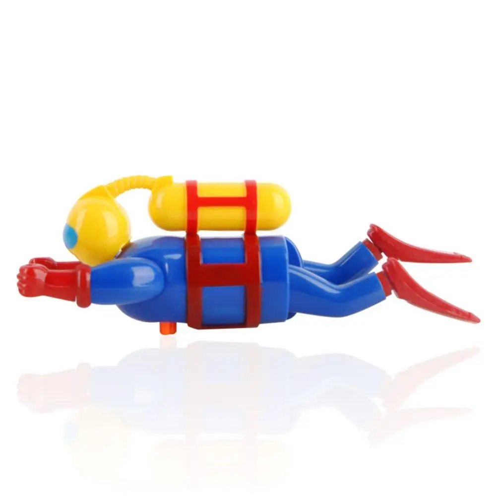 Cartoon Water Spray Playing Submarine Toys Submarine Spring Submarine Wind Up Toy Portable Lightweight Bath Shower Toys Summer