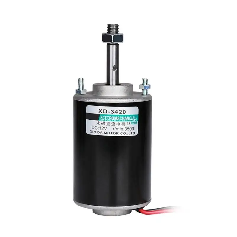 

24V 30W Permanent Magnets Motor 7000RPM High Speed Electric Gear Motor Universals Adjustable Reversing Motor Enduring