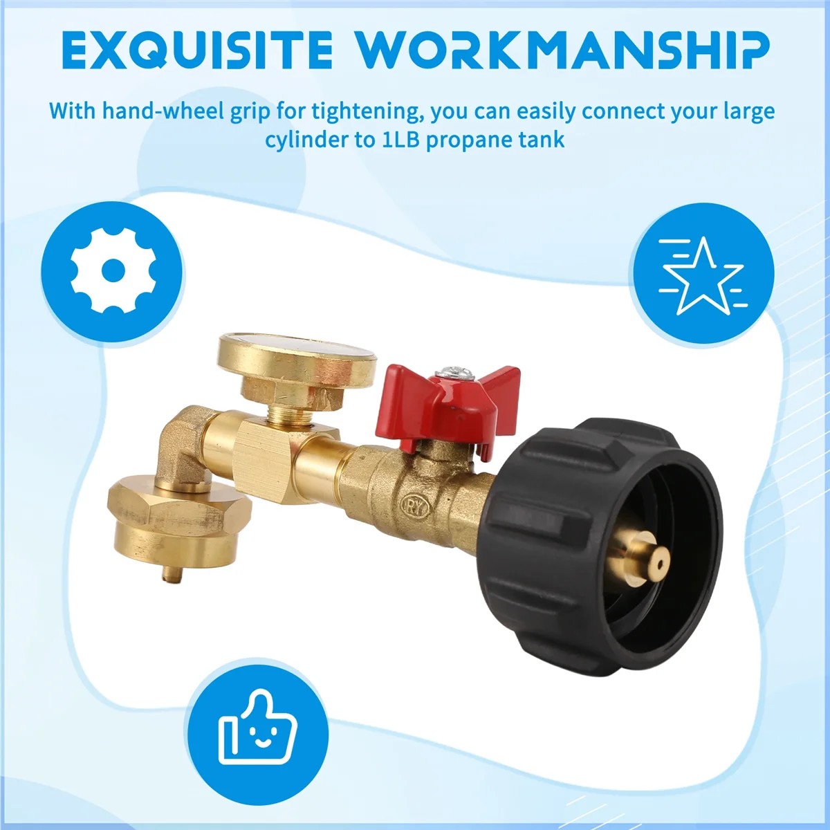 【Livraison Rapide】Gas tank switch control valve