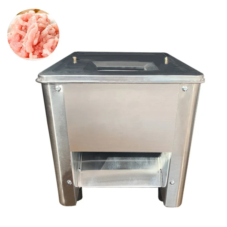 Small Meat Cutter Commercial Restaurant Soft Meat Cutting Slices Machine To Slicer Cube Dice For Sale Price