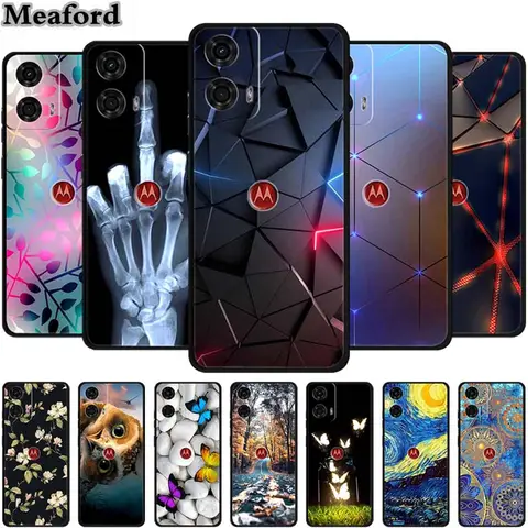 Pour Motorola G Stylus 5G 2024 étui TPU animaux coques de téléphone en Silicone souple pour Moto G Stylus 5G 2024 loup couverture arrière de protection