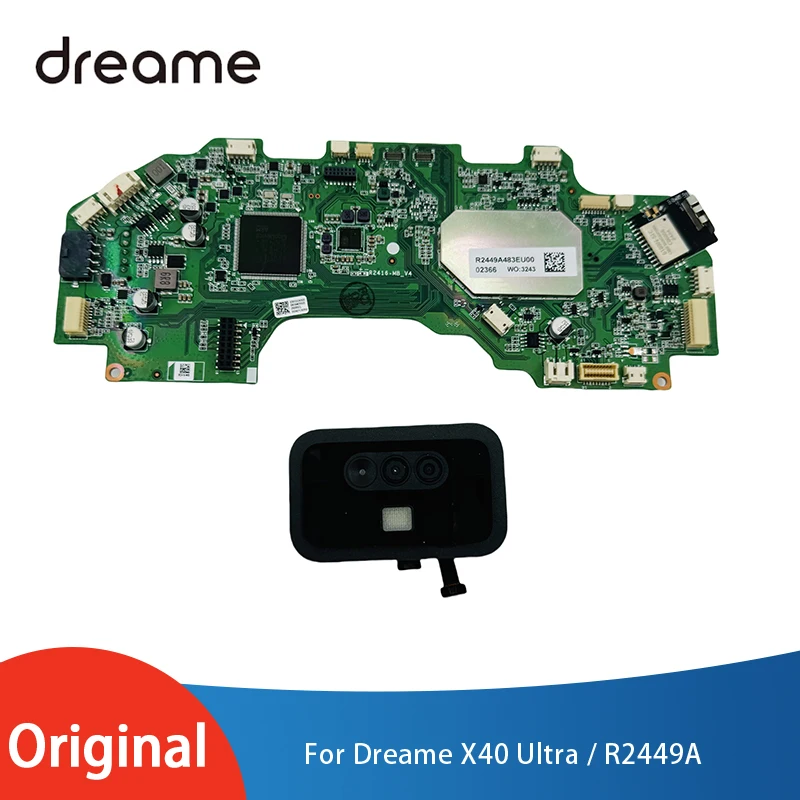 Original Dreame X40 Ultra vacuum cleaner robot Motherboard and camera assembly-EU accessories spare parts R2449A