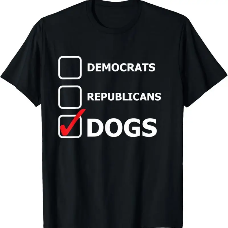 Democrats Republicans Dogs Funny T Shirt