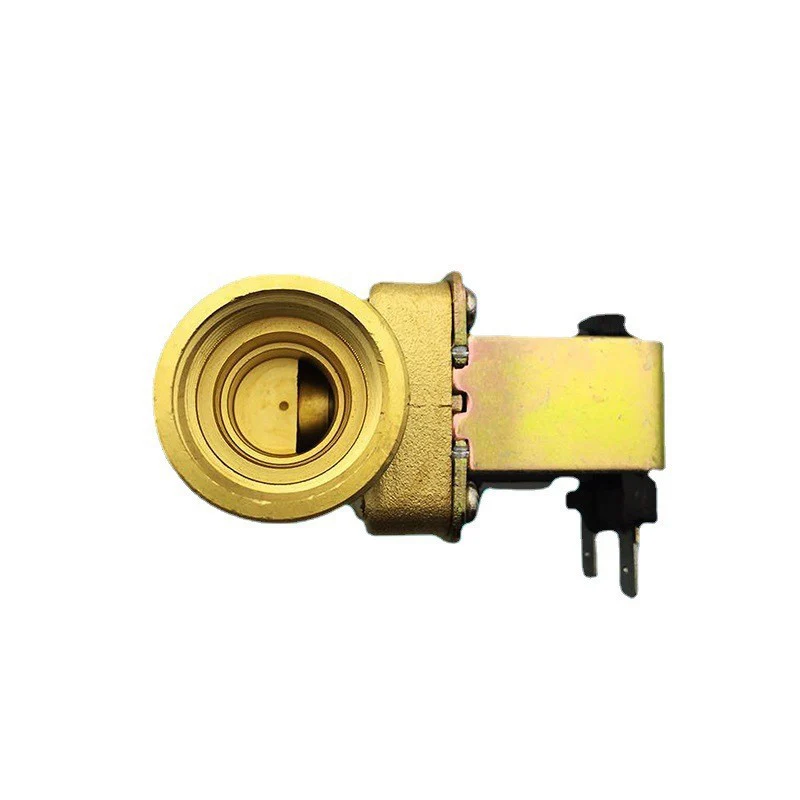 Sensor G3/4 hexagonal DN20 external tooth water valve engineering Solar heat pump on/off valve normally closed brass solenoid va