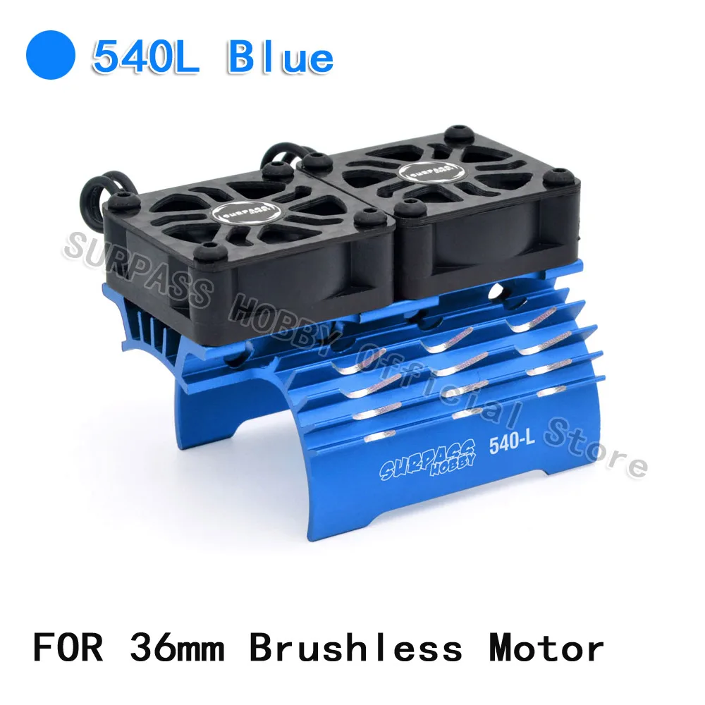 OVERTREFFEN HOBBY 36mm 40-42mm 55-58mm Borstelloze Motor Koelventilator Houder voor 540 550 3650 3660 4268 4274 1/10 1/7 1/8 1/5 RC Auto