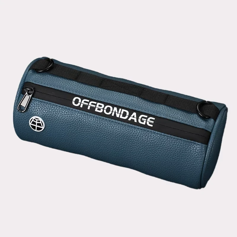 OFFBONDAGE Motorcycle Handlebar Bag Black 9