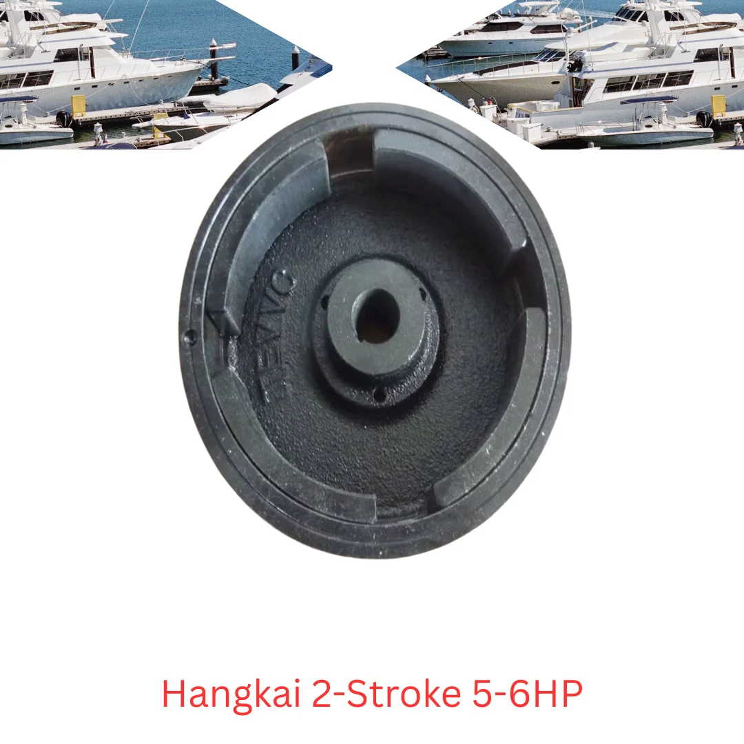 

Магнитный маховик 2-тактного лодочного двигателя Hangkai мощностью 5-6 л.с. — прочная часть двигателя