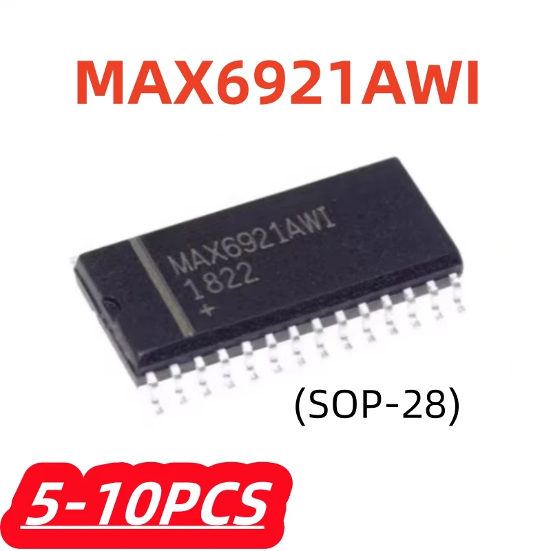 5-10Pcs/lot MAX6921AWI MAX6921AW1 MAX6921 sop-28 100% New Chipset