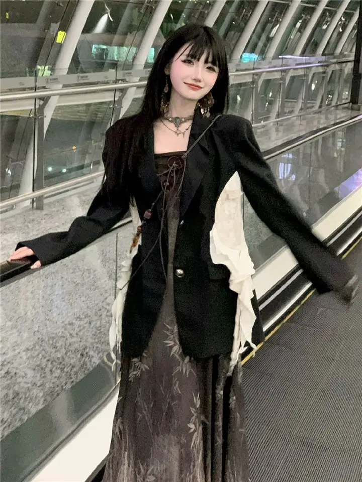 Elegant Casual Women Vintage Letter Dresses Slash Neck Long Sleeve Grunge  Dress Fashion Off Shoulder Sweet Y2k Vestido De Mujer - AliExpress 200000345