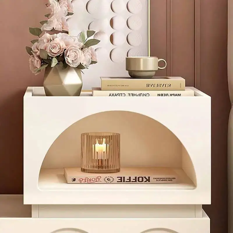 منضدة فرنسية حديثة من كوريا الشمالية لتوفير المساحة الصغيرة منضدة كلاسيكية ساحرة أثاث Mesitas De Noche لغرفة النوم