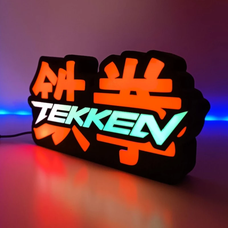 Custom Arcade Games Logo LED Nightlight 3D Print Desktop Room Lightbox Wall Decor Best Gift for Kids Signs
